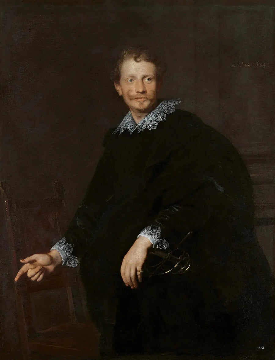 Портрет генуэзского дворянина, 1624 - Антуан ван Дейк