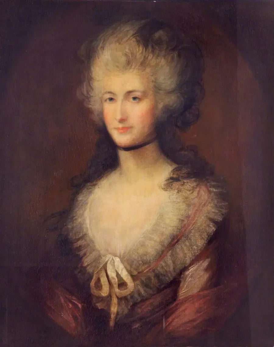 Портрет дамы («г-жа Кэтрин Клементс, 1762–1836») - Томас Гейнсборо