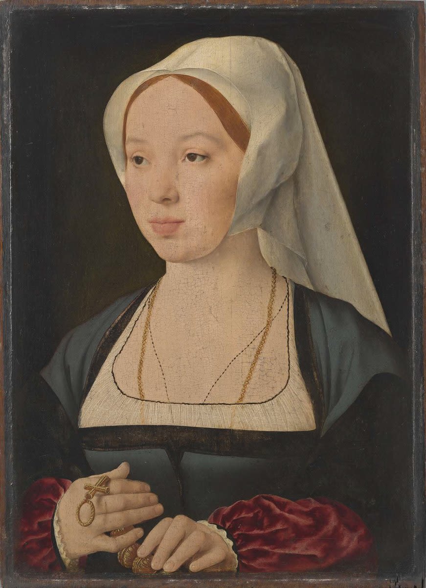 Портрет дамы - Joos van Cleve
