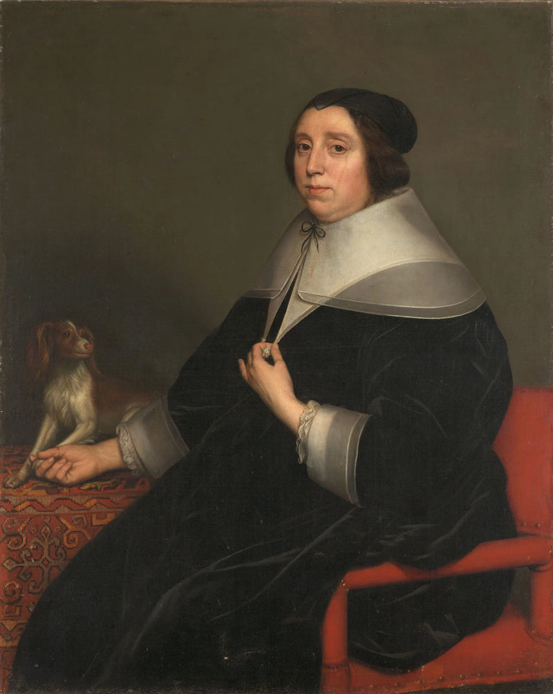 Портрет женщины - Gerrit van Honthorst