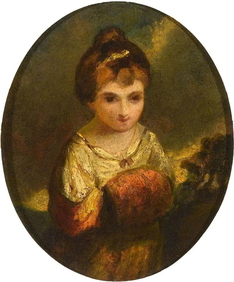 Портрет девушки (возможно, Теофила Палмер, 1757–1848) - Джошуа Рейнольдс