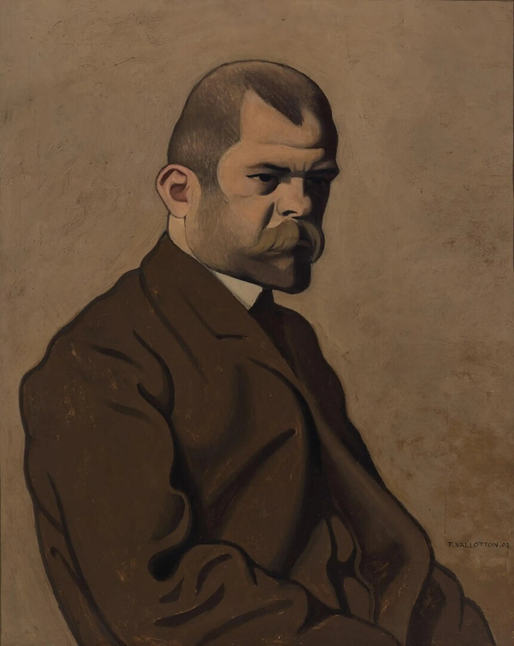 Portrait d’Ambroise Vollard - Félix Vallotton - Alpha Reproduction