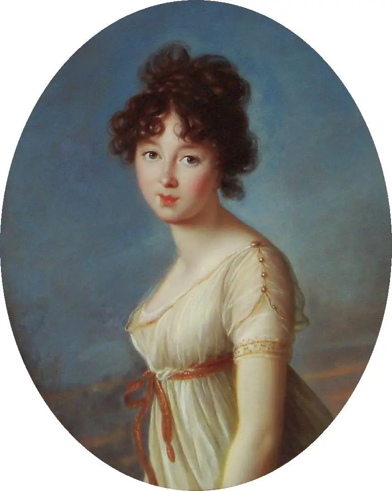 Portrait d’Aniela Czartoryska née Radziwiłł. - Élisabeth Vigée Le Brun - Alpha Reproduction