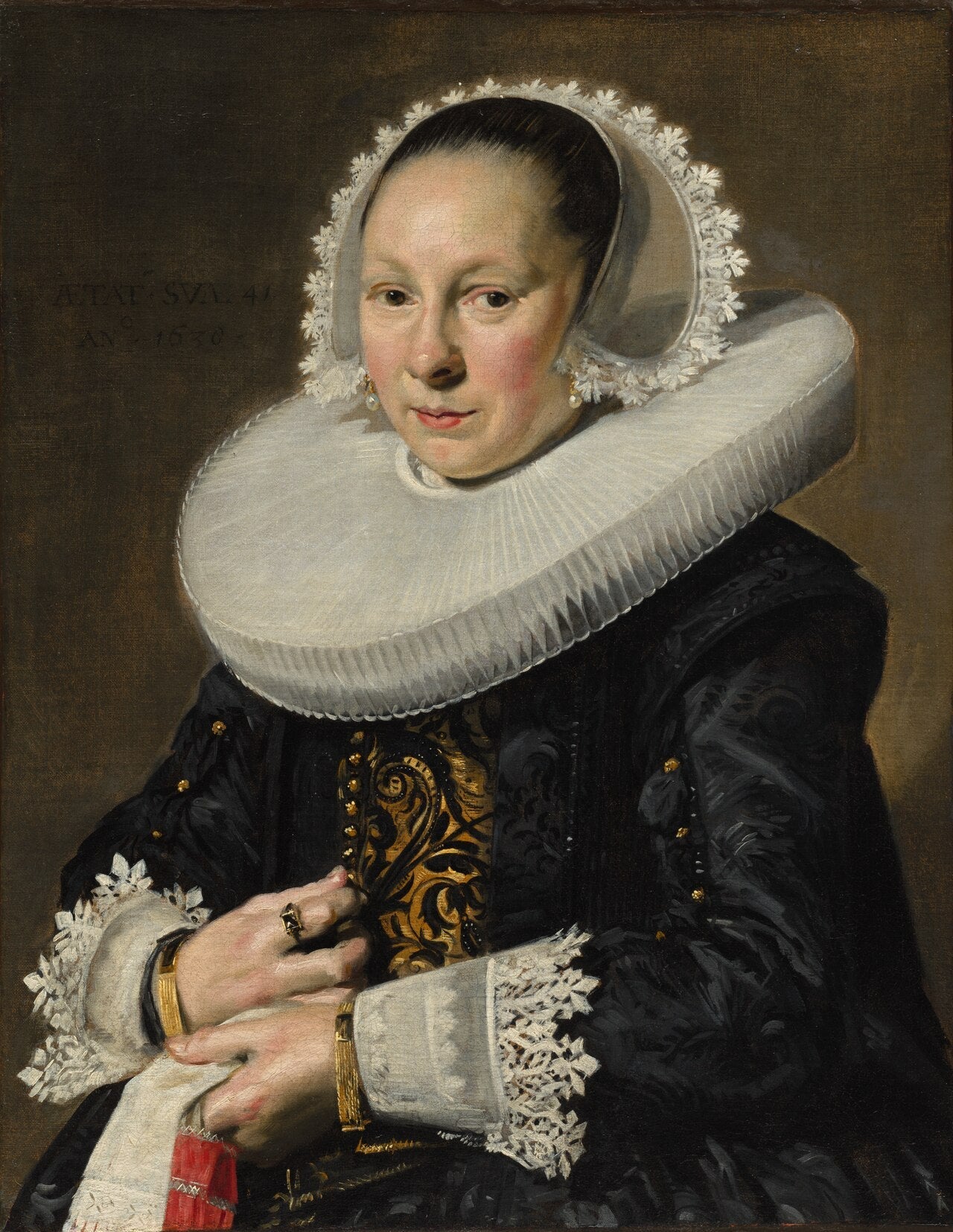 Portrait de Aeltje Dircksdr. Pater (1597-1678) - Frans Hals - Alpha Reproduction