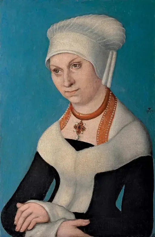 Портрет Барбары, герцогини Саксонской (1471-1539) - Лукас Кранах Старший