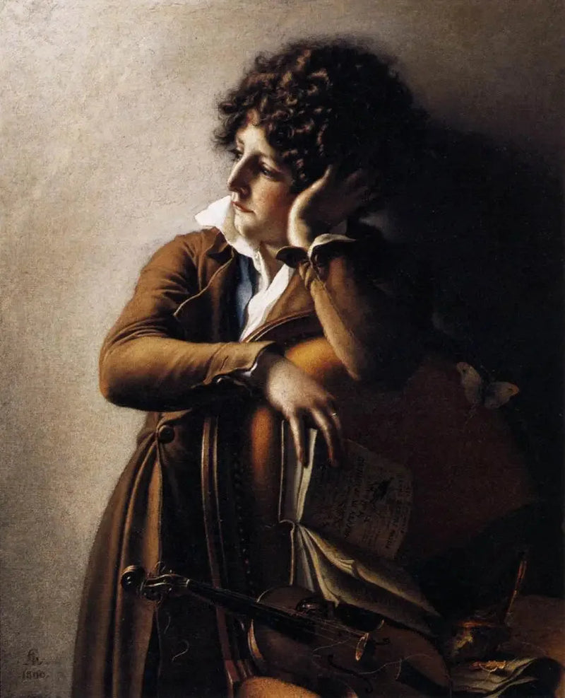 Портрет Бенуа Агнеса Триозона (1790 – 1804), прозванный «Ruhehaus» - Анн-Луи Жиро