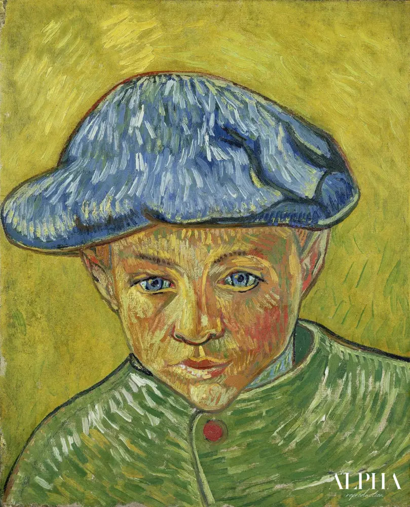 Portrait de Camille Roulin - Van Gogh - Reproductions de tableaux et peintures haut de gamme