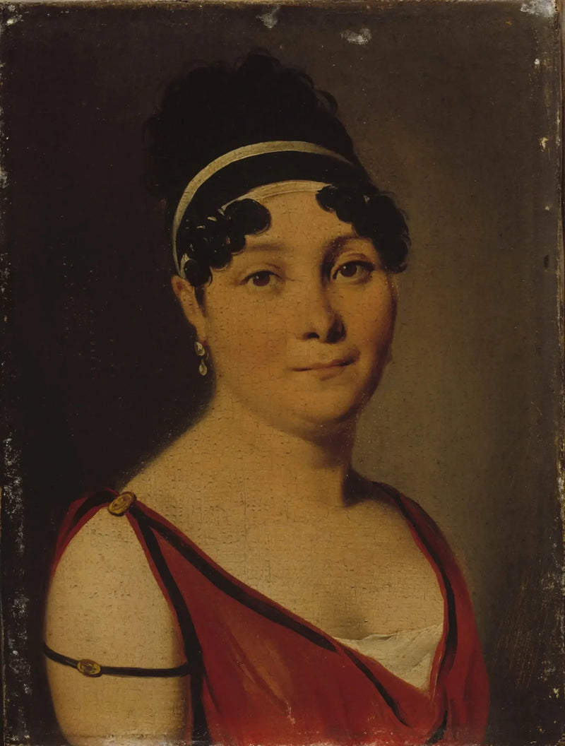 Портрет Каролины Браншу (1780-1850), певицы - Луи-Леополь Бойи