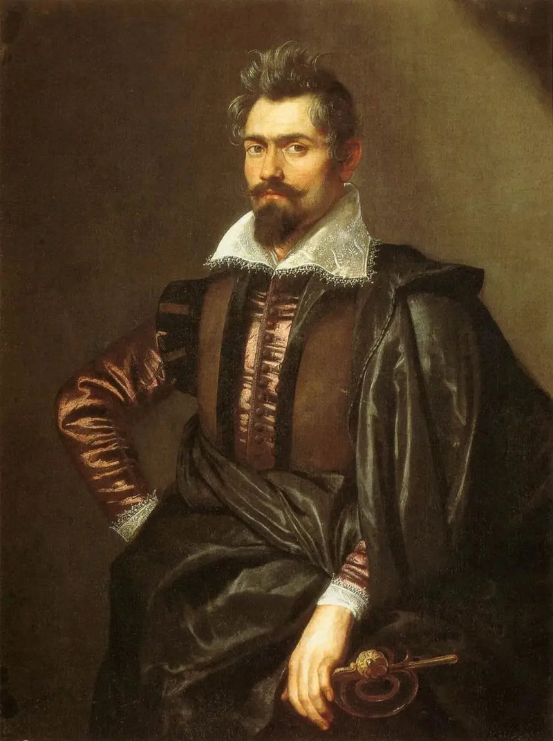 Портрет Каспара Шоппе (1576-1649) - Питер Пауль Рубенс