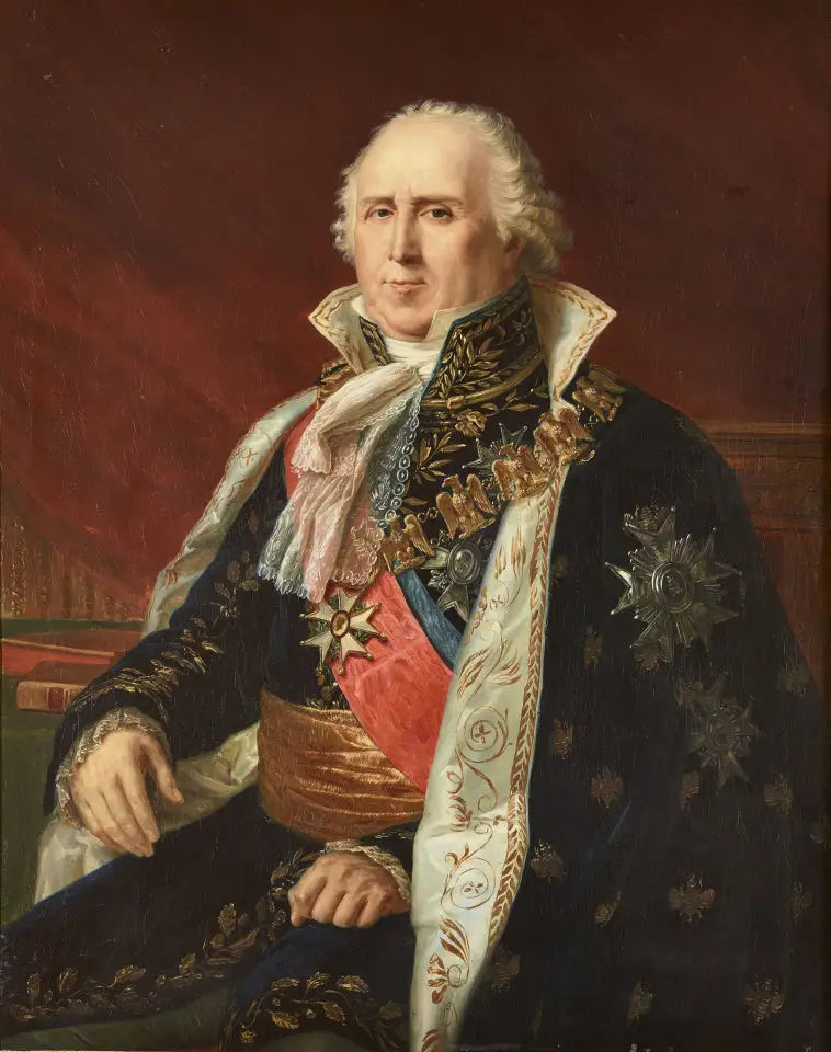Портрет Шарля-Франсуа Лебрюна, герцога Плезанса (1739-1824), архи-казначей империи - Франсуа Жерар