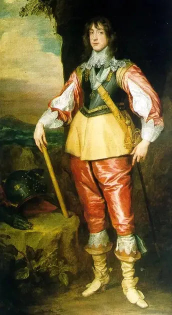 Портрет Карла Луи, пфальцграфа (1617-1680), в изгнании - Антуан ван Дейк