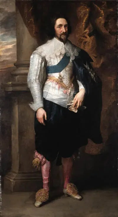 Portrait de Charles, marquis de Vieuville - Antoine van Dyck image 1 copie de tableau peinte à la main