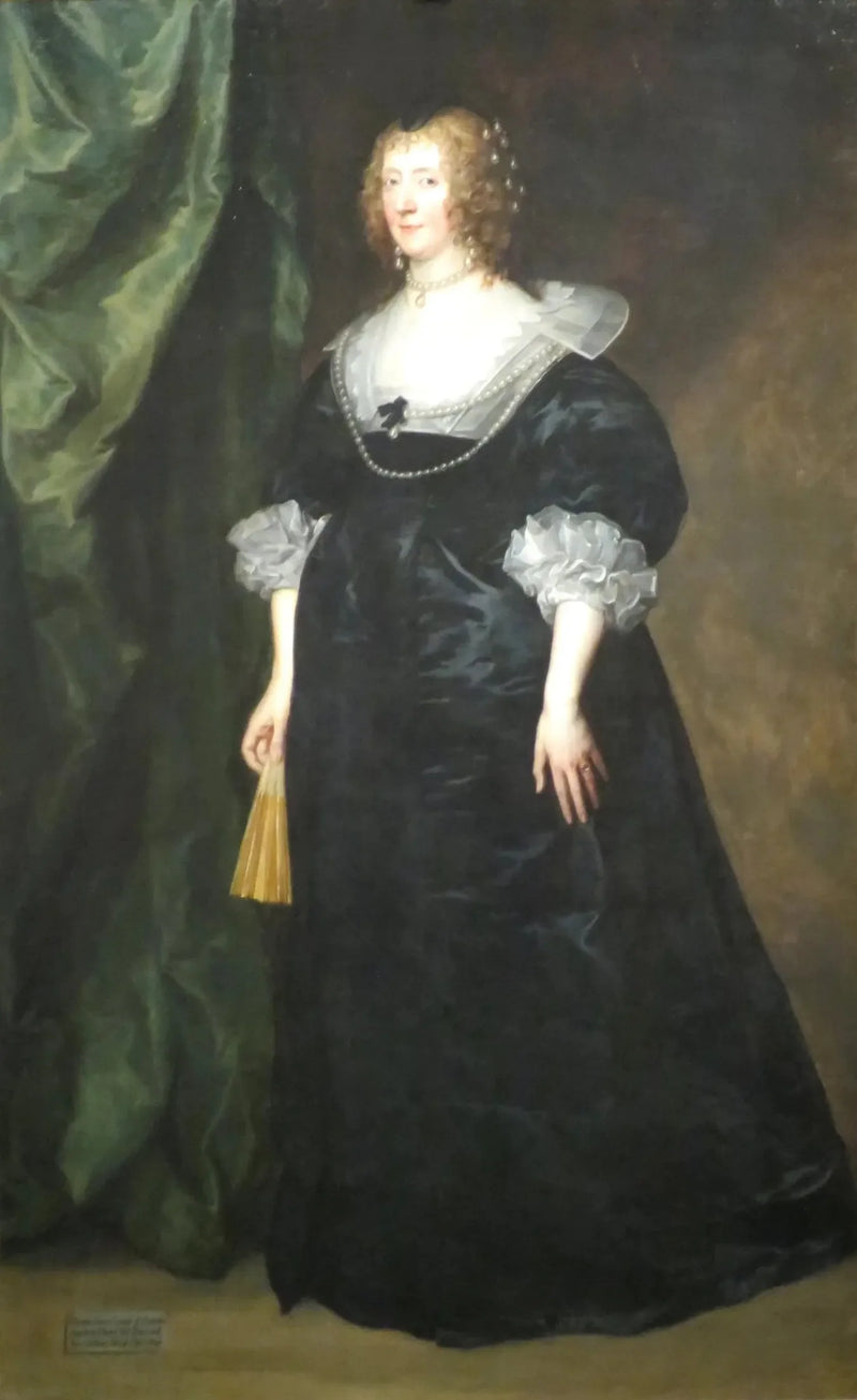 Портрет Христиины Брюс, леди Кавендиш, графини Девоншир (умерла в 1675 году) - Антуан ван Дейк