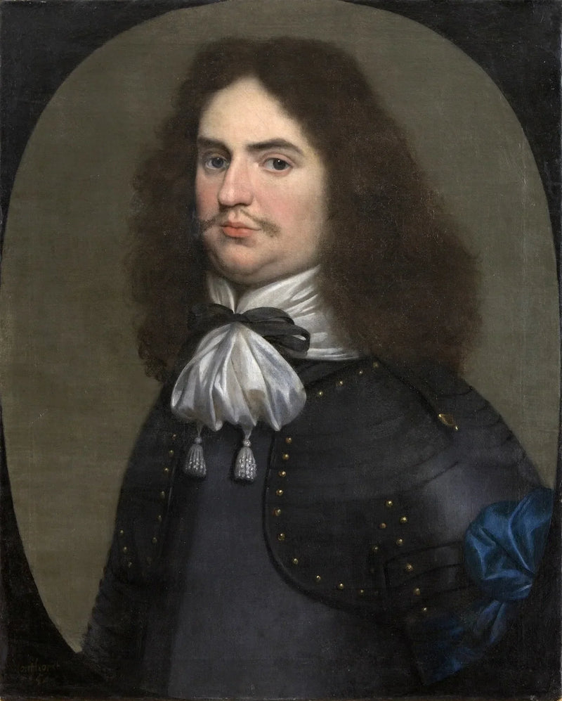 Портрет Кристофа Делфика Зу Дохна (1628-1688). - Gerrit van Honthorst