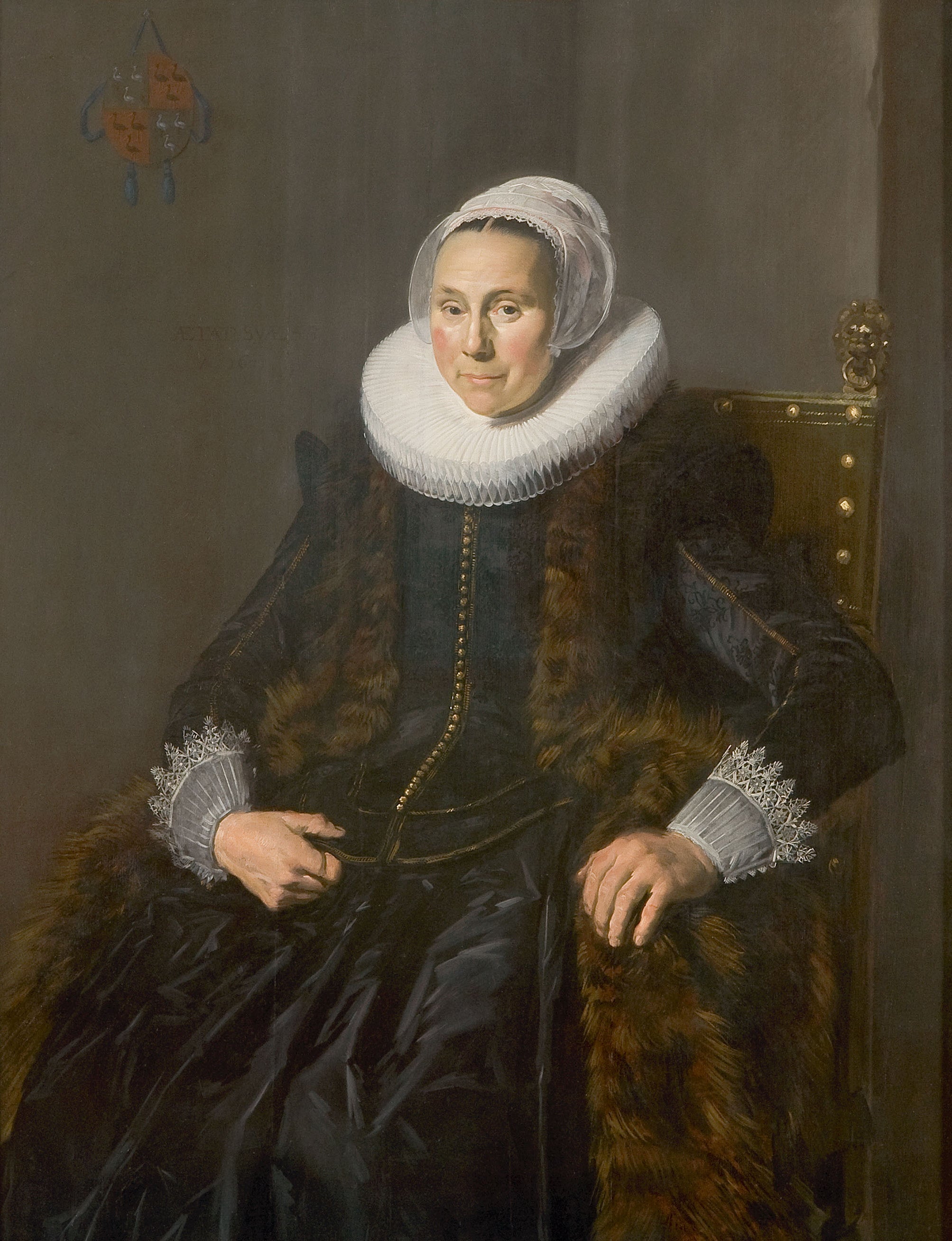 Portrait de Cornelia Voogt - Frans Hals - Alpha Reproduction