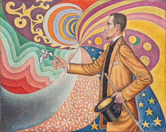 Portrait de Félix Fénéon - Paul Signac - Reproductions de tableaux et peintures haut de gamme