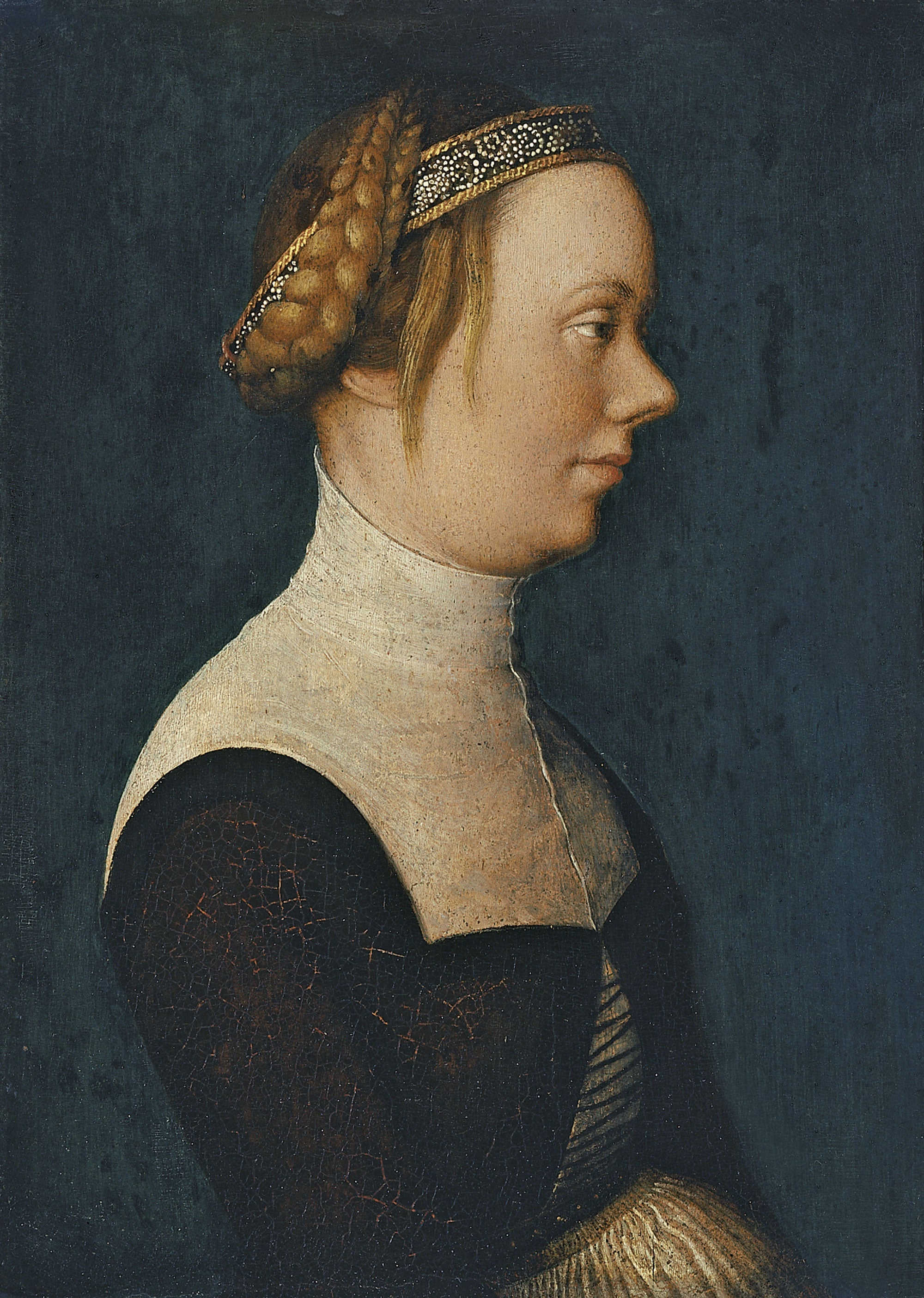 Portrait de femme - Hans Holbein the Elder - Alpha Reproduction