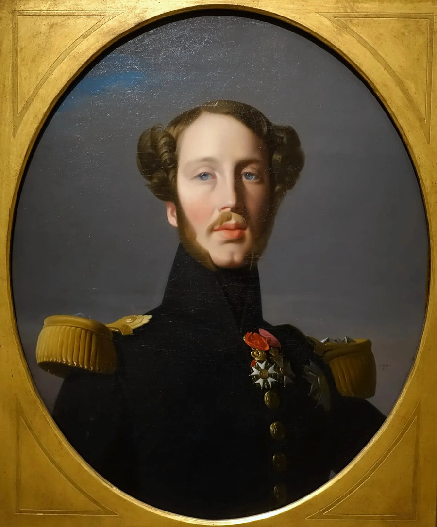Портрет Фердинанда-Филиппа Орлеанского - Жан-Auguste-Доминик Ингр