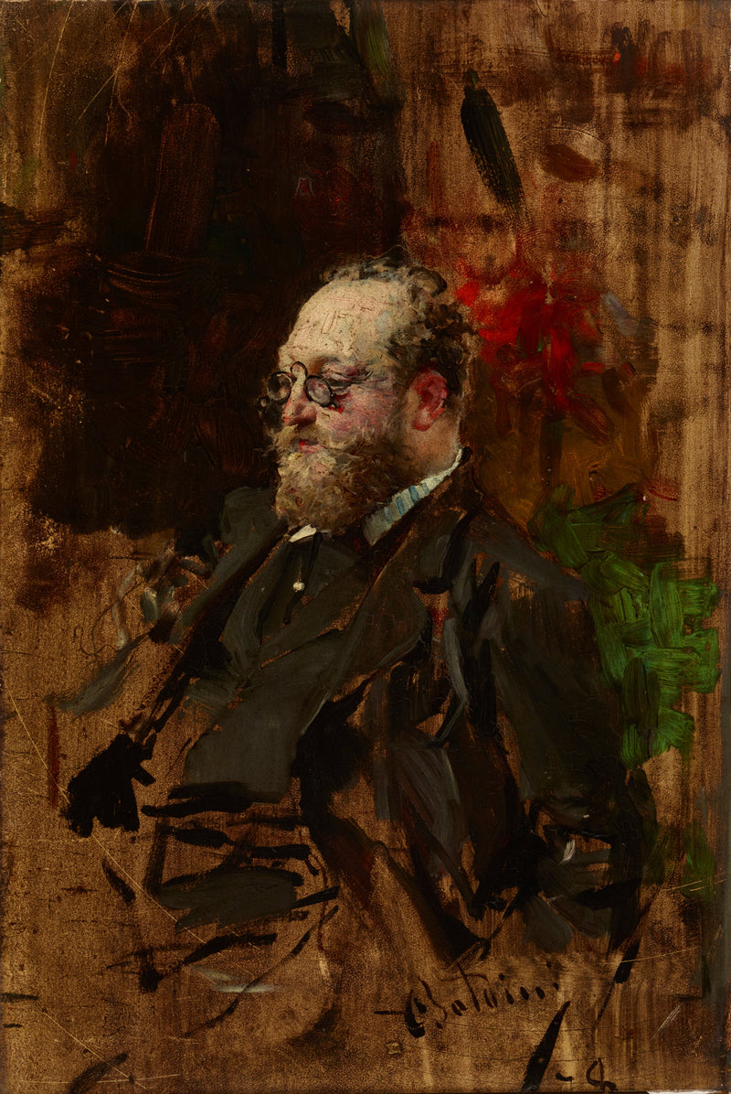 Портрет Фердинанда Бриндзы (1837-1891) - Джованни Болдини