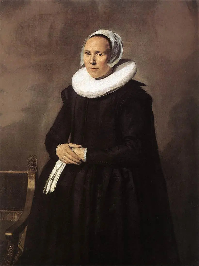 Portrait de Feyna van Steenkiste (....-1640) - Frans Hals - Alpha Reproduction