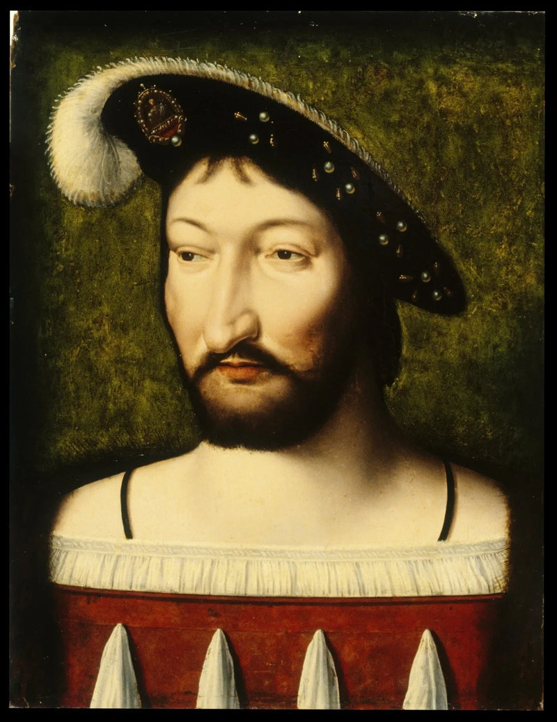 Портрет Франциска I, короля Франции - Joos van Cleve