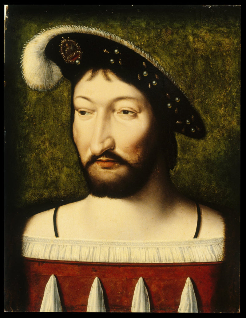 Портрет Франциска I, короля Франции - Joos van Cleve