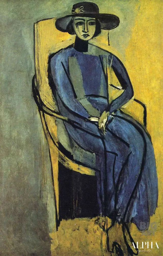 Portrait de Greta Prozor - Matisse - Reproductions de tableaux et peintures haut de gamme