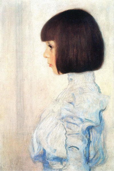 Reproduction du tableau « Portrait de Helene Klimt - Gustav Klimt » par Alpha Reproduction en peinture à l’huile
