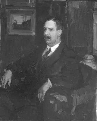 Портрет J.M.P. Glerum - Isaac Israëls