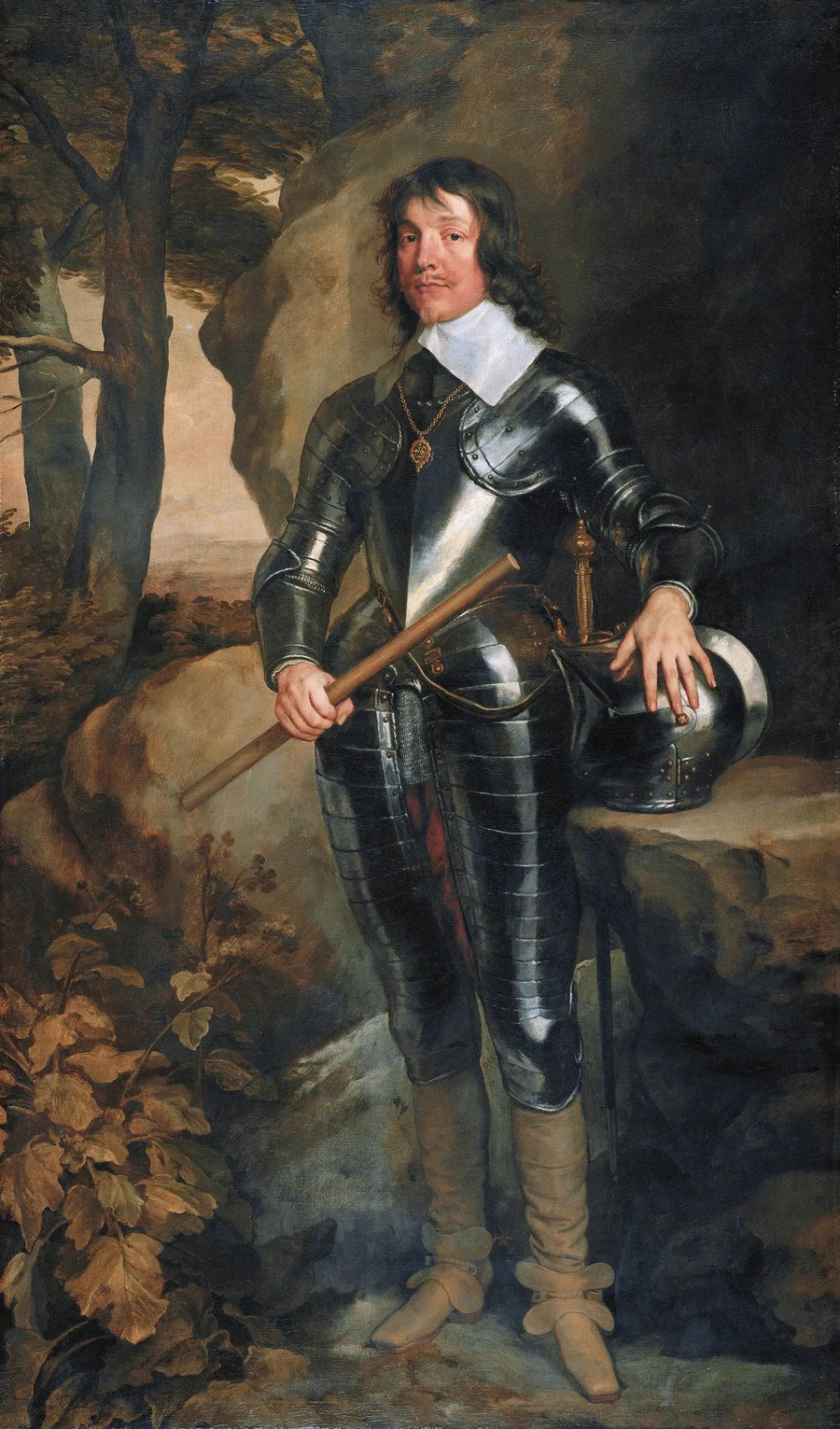 Портрет Жака, первого герцога Гамильтона (1606-1649) - Антуан ван Дейк