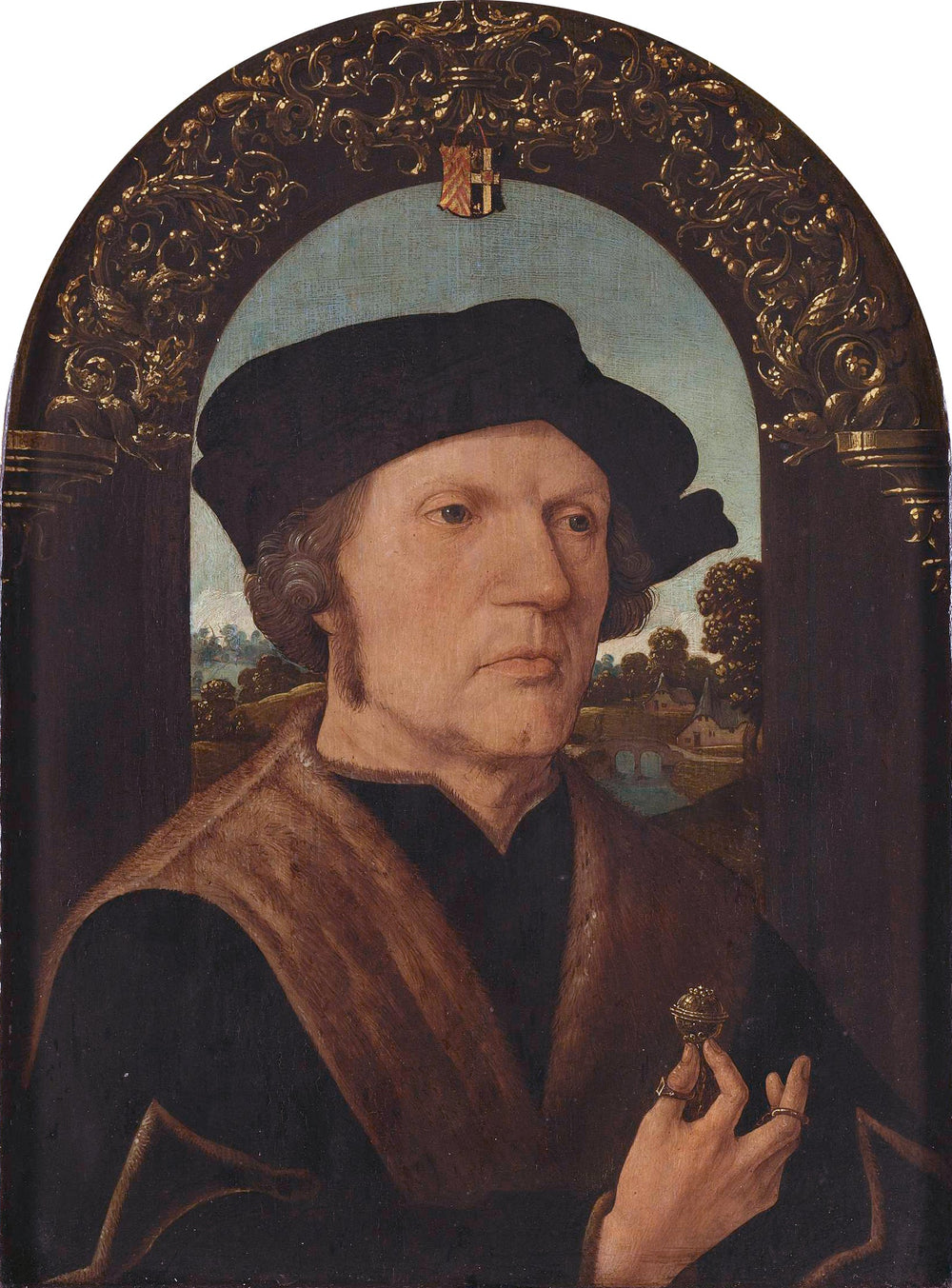 Portrait de Jan Gerritsz van Egmond van de Nijenburg (?-1523) - Jacob Cornelisz van Oostsanen - Alpha Reproduction