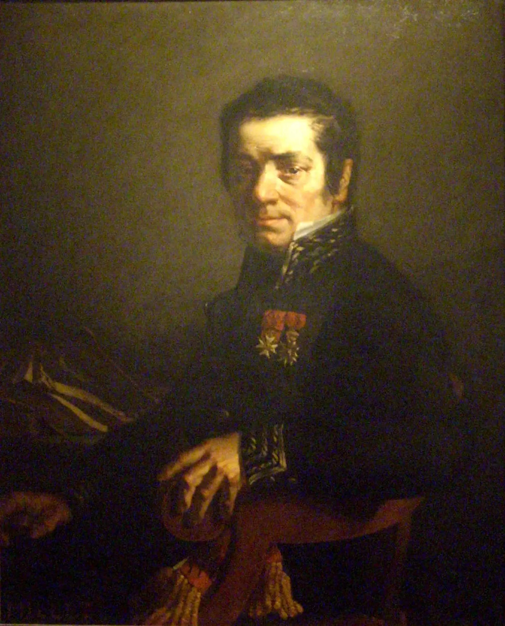 Portrait de Javain maire de Cherbourg de 1830 à 1833) - Jean-François Millet - Alpha Reproduction