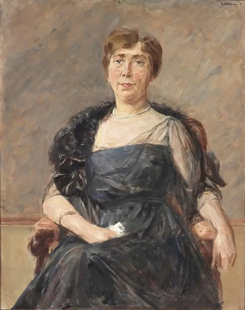 Портрет Жанетты Корнелии А. Оннес ван Нейренроде-Кокуит (1883-1936) - Макс Либерман