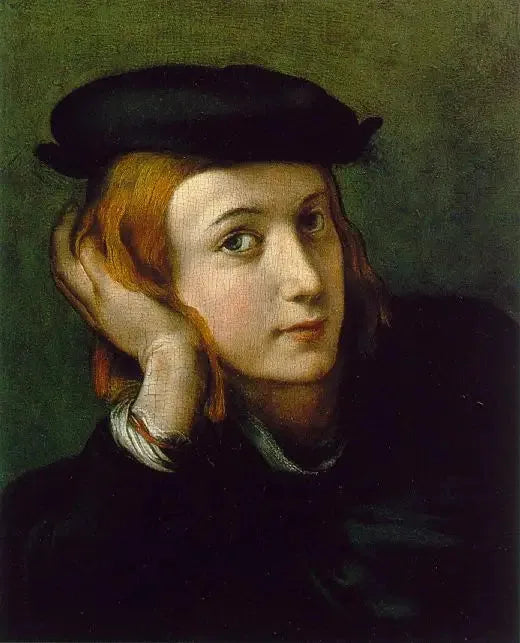 Портрет молодого человека - Antonio da Correggio