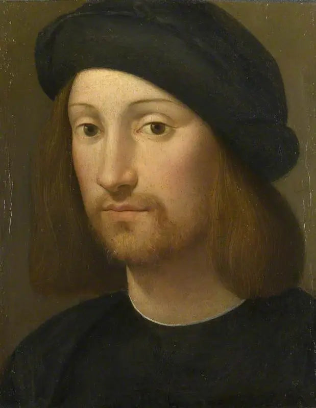 Reproduction du tableau « Portrait de jeune homme - Raphaël Sanzio » par Alpha Reproduction en peinture à l’huile