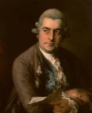 Портрет Иоганна Кристиана Баха (1735-1782) - Томас Гейнсборо
