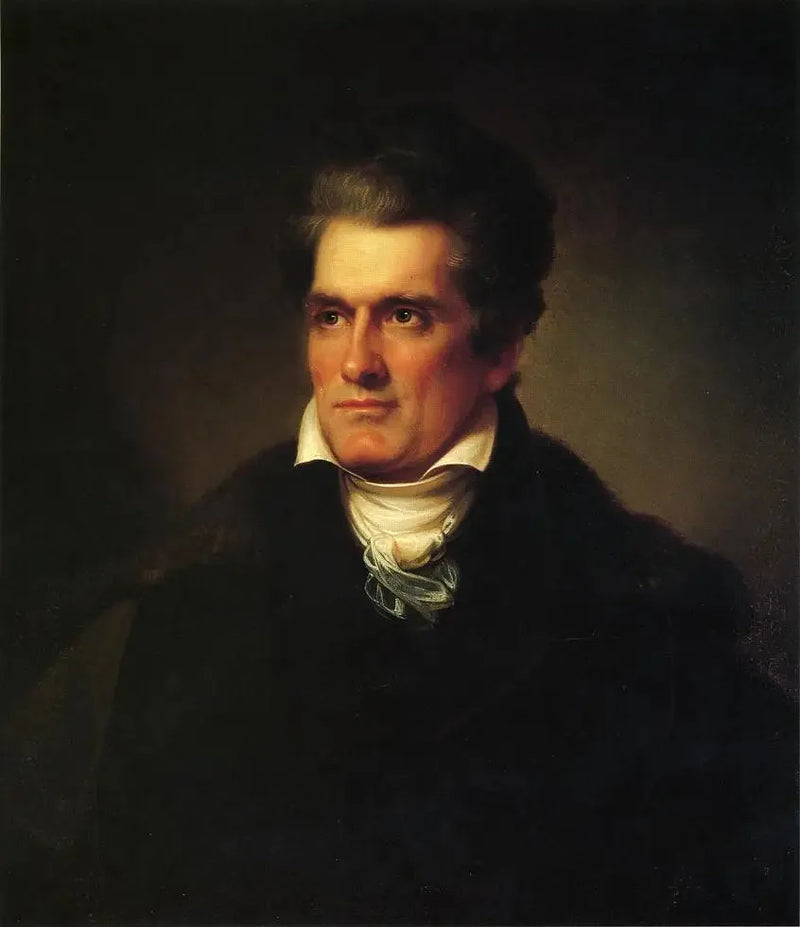 Портрет Джона С. Калхуна (1782-1850) - Рембранд Пил