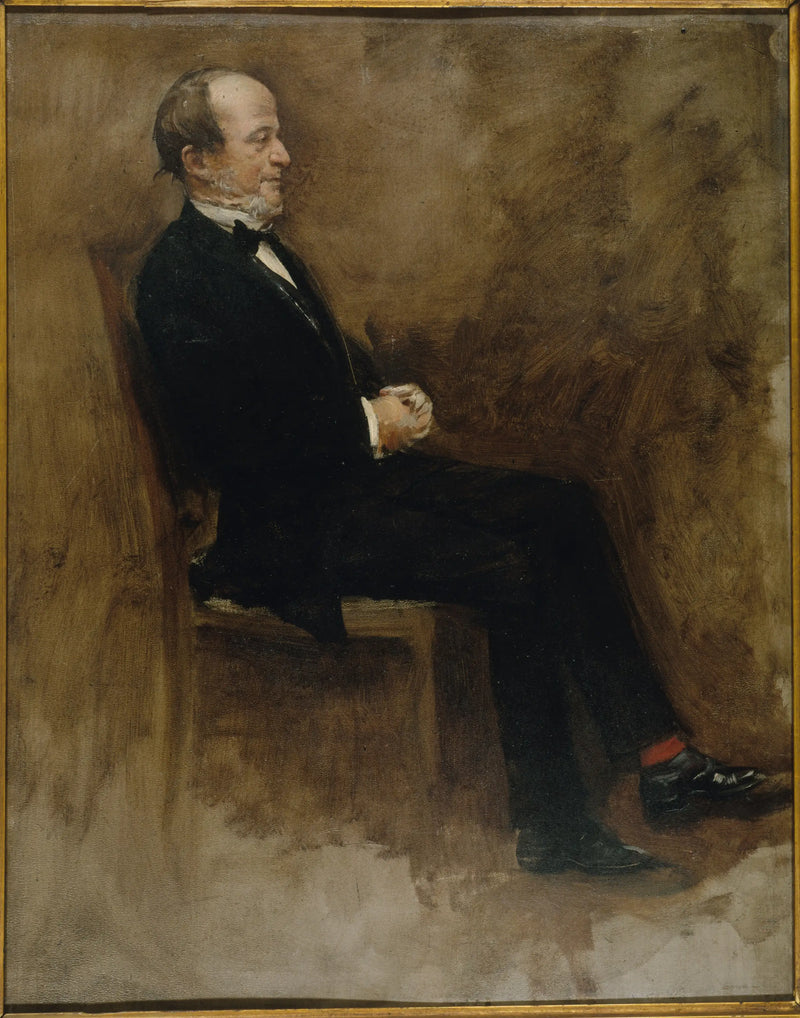 Портрет Джона Лемуана (1815-1892), публициста, редактора журнала 