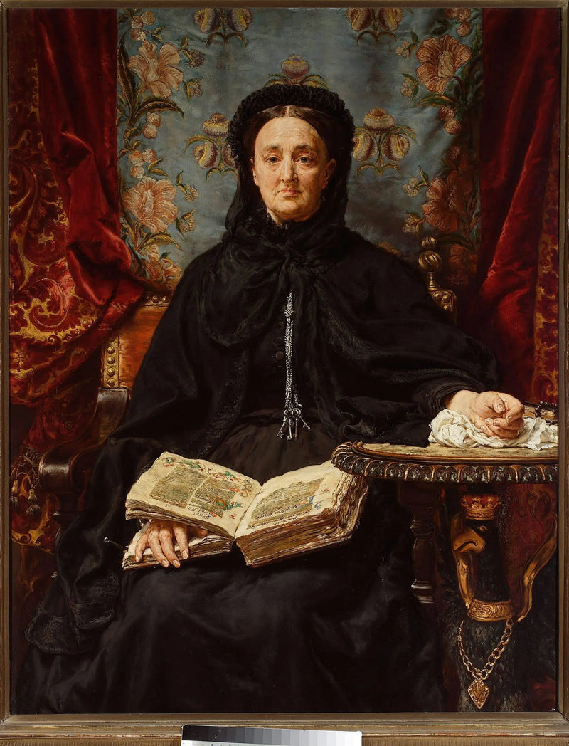 Портрет Катаржины Потоцкой, урождённой Браницкой (1825-1907), жены Адама - Яна Матейко