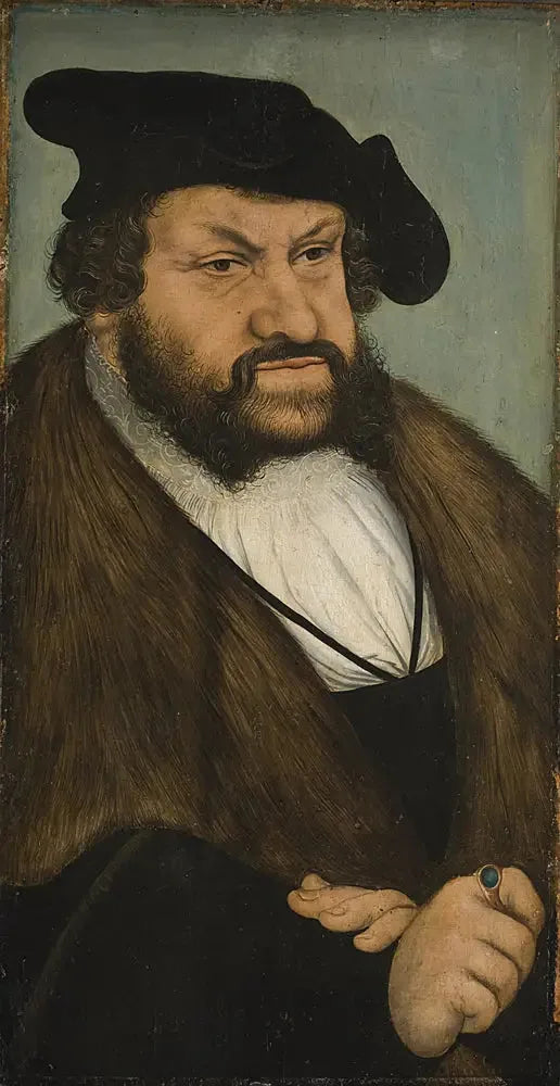 Портрет избирателя Жана Ле Константа из Сакса (1468-1532) - Лукас Кранах Старший