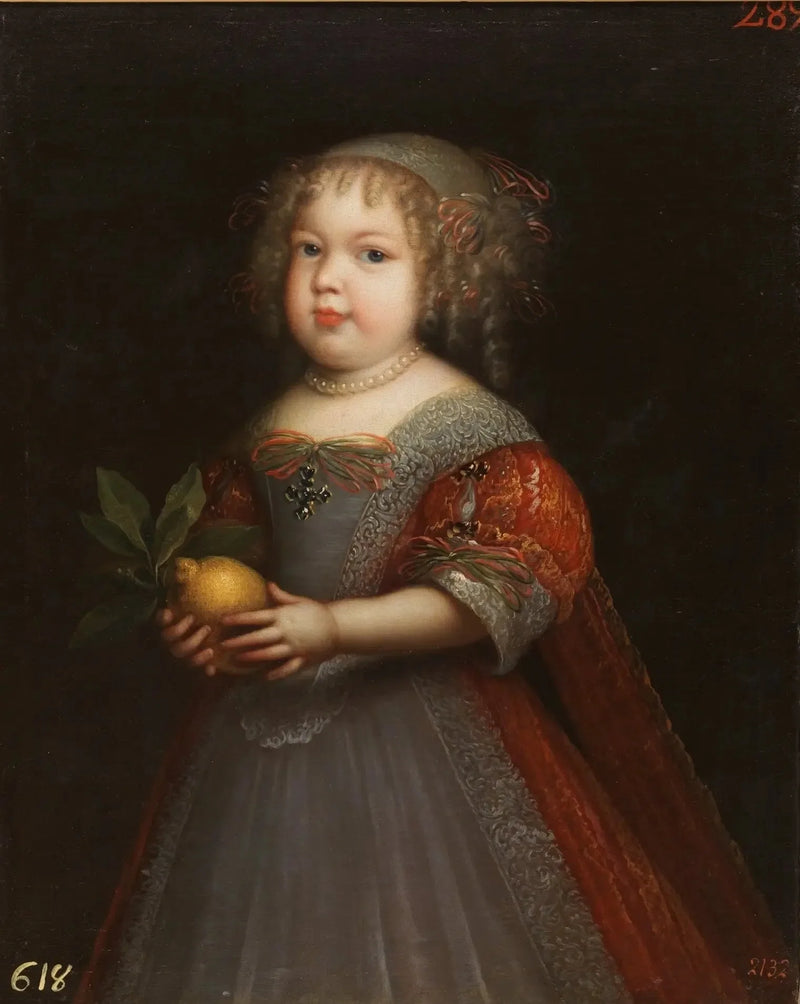 Портрет принцессы Марии-Терезы Франции (1667-1672) - Жан Нокре