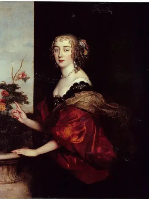 Портрет леди Дороти Сидни, леди Спенсер, графини Сандерленд (1617-1684) - Антуан ван Дейк