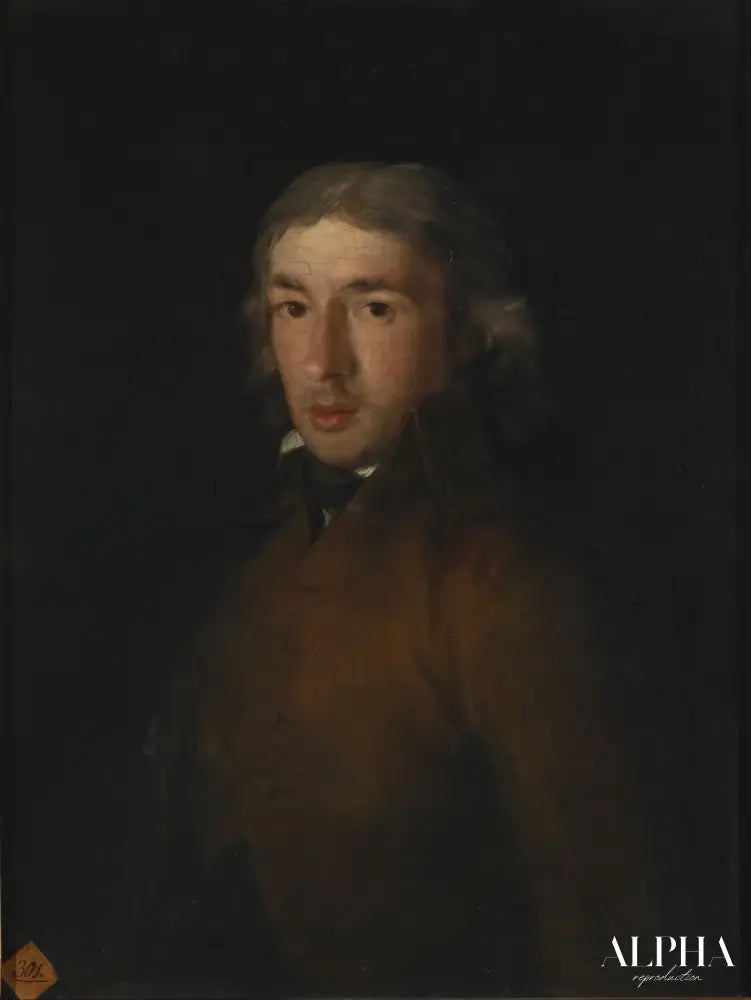 Portrait de Leandro Fernandez de Moratin - Francisco de Goya - Reproductions de tableaux et peintures haut de gamme