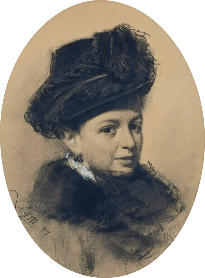 Портрет Лизен Самсон - Андерс Зорн