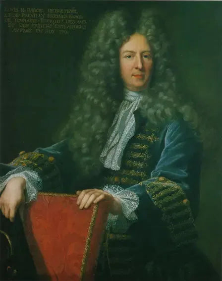 Портрет Луи-Николя Ле Тоннелье, барона де Бретёйи (1648-1728) - Гиацинт Ригу