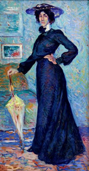 Portrait de Lucie Cousturier - Maximilien Luce - Alpha Reproduction