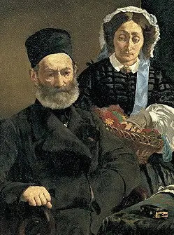 Портрет г-на и г-жи Огюста Мане - Эдвард Мане