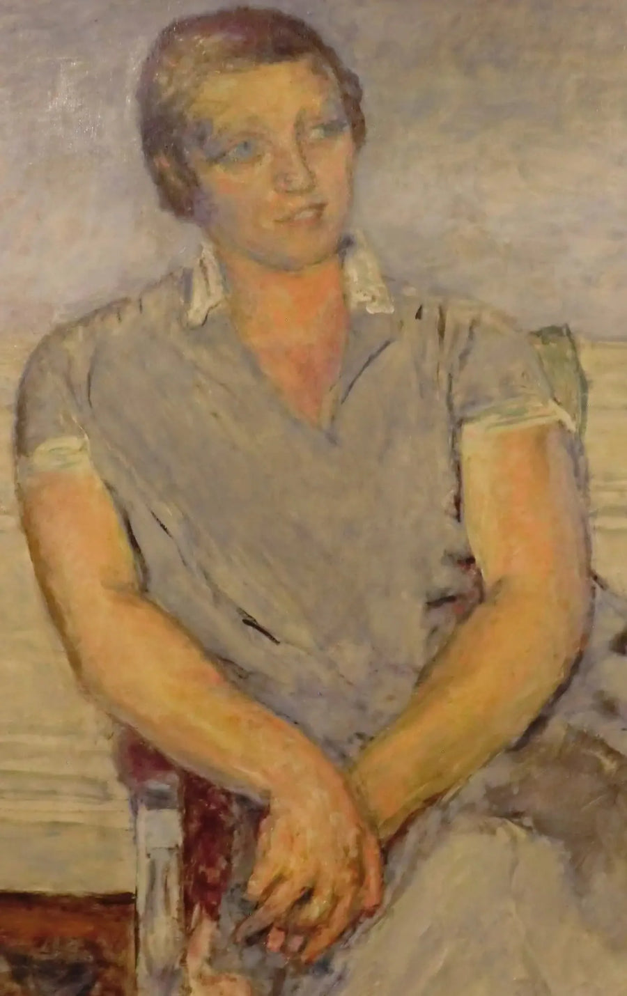 Portrait de Madame Henri Jean Arthur Fontaine - Pierre Bonnard image 1 copie peinte à la main à l’huile