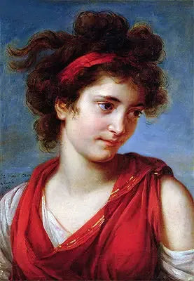 Portrait de Marguerite Porporati - Élisabeth Vigée Le Brun image 1 reproduction artisanale de tableau