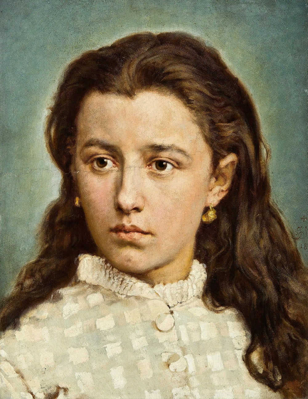Portrait de Maria Levittoux - Jan Matejko - Alpha Reproduction